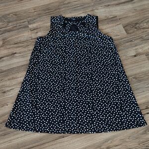 EUC Sleeveless Polka Dot Dress